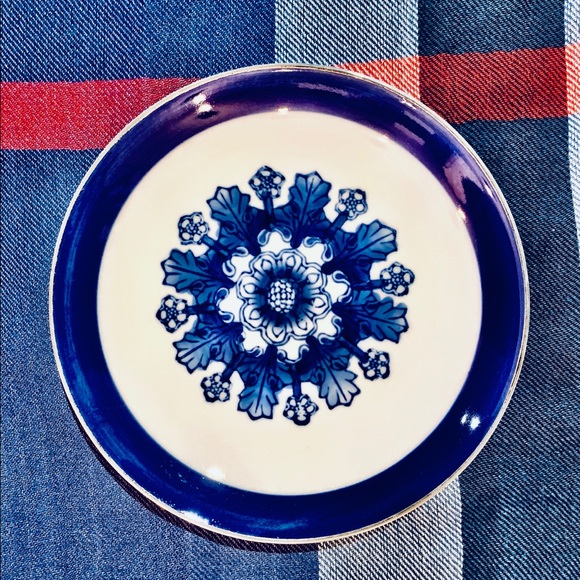 Cobalt Blue & Gold vintage tea set - Picture 6 of 8